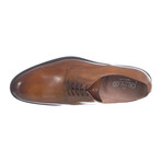 Leather Plain Toe Brogue // Tan (Euro: 45)