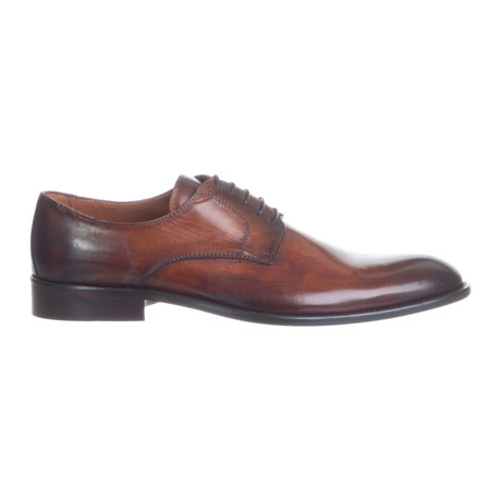 Leather Plain Toe Brogue // Whiskey (Euro: 39)