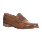 Aged Leather Penny Loafer // Tan (Euro: 39)