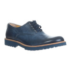 Plain Toe Lug Sole Oxford // Blue (Euro: 43)