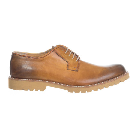 Leather Lug Sole Brogue // Tan (Euro: 39)