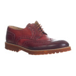 Leather Lug Sole Wingtip Brogue // Chili (Euro: 39)