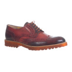 Leather Lug Sole Wingtip Brogue // Aged Chili (Euro: 42)