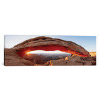 Mesa Arch At Sunrise I, Canyonlands National Park, Utah, USA by Matteo Colombo (36"W x 12"H x 0.75"D)