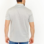 Blanc // Walder Polo Shirt // Heather Grey (M)