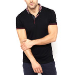 St Lynn // Moby Polo Shirt // Black (XS)