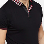 St Lynn // Moby Polo Shirt // Black (XS)