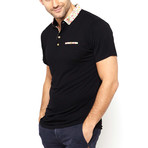 St Lynn // Rufus Polo Shirt // Black (XS)