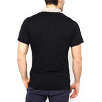 St Lynn // Rufus Polo Shirt // Black (XS)