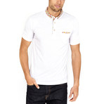 St Lynn // Byron Polo Shirt // White (2XL)