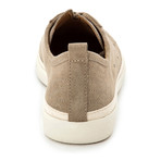 Punched Suede Lace-Up Sneaker // Earth (Euro: 40)