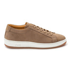 Suede Lace-Up Sneaker // Tan (Euro: 44)