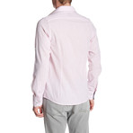 Classic Roll Up Linen Shirt // Pink (XL)