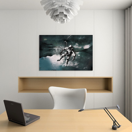 Space Walk // 5By5Collective (26"W x 18"H x 0.75"D)