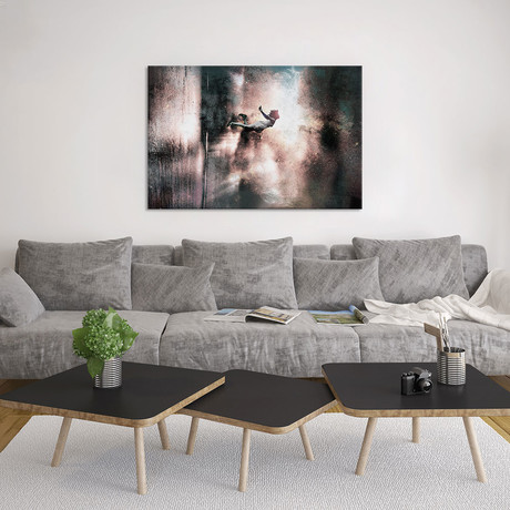 Falling Up // 5By5Collective (26"W x 18"H x 0.75"D)