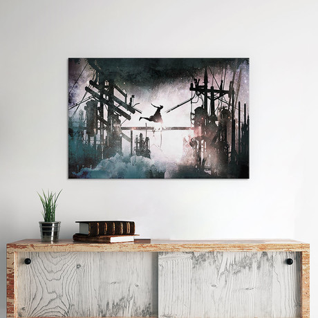 Wind Surfer // 5By5Collective (26"W x 18"H x 0.75"D)