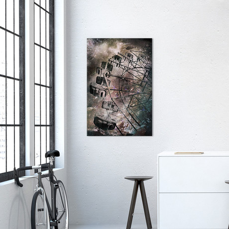 The Giant Wheel // 5By5Collective (18"W x 26"H x 0.75"D)