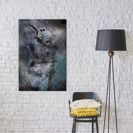 Free-Falling // 5By5Collective (18"W x 26"H x 0.75"D)