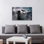 Night Raven // 5By5Collective (26"W x 18"H x 0.75"D)