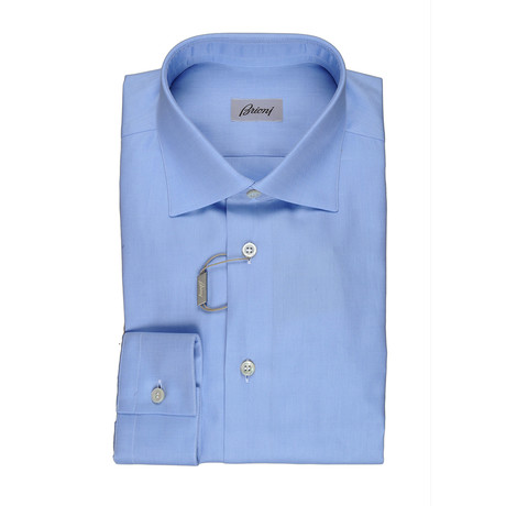 skill pattern each other Poletti Dress Shirt // Blue (38) - BRIONI - Touch of Modern