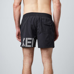 Graphic Logo Swim Short // Black (M)