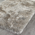 Metro Shag Rug // Charcoal (2'L x 3'W)