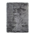 Metro Shag Rug // Gray (2'L x 3'W)