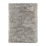 Metro Shag Rug // Light Gray (2'L x 3'W)