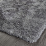 Metro Shag Rug // Gray (2'L x 3'W)