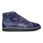 Kyoto High-Top Sneaker // Blue Multi (Euro: 43)