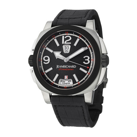 JeanRichard 2 Time Zones GMT Automatic // Limited Edition #1 of 249 // 68130-33-61C-AA6D // New