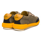 Marges Low-Top Sneaker // Brown + Yellow + Black (Euro: 46)