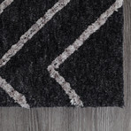 Bryant Shag Rug // Graphite (2'L x 3'W)