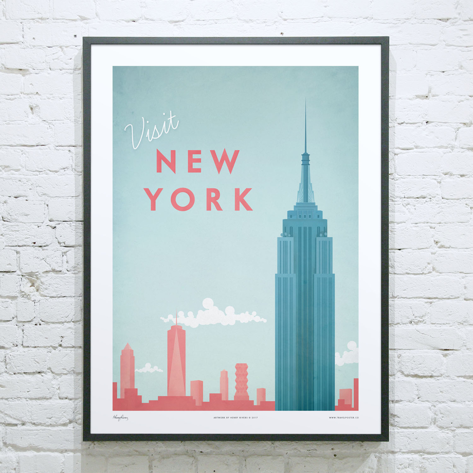 Henry Rivers - Minimal Travel Posters - Touch of Modern