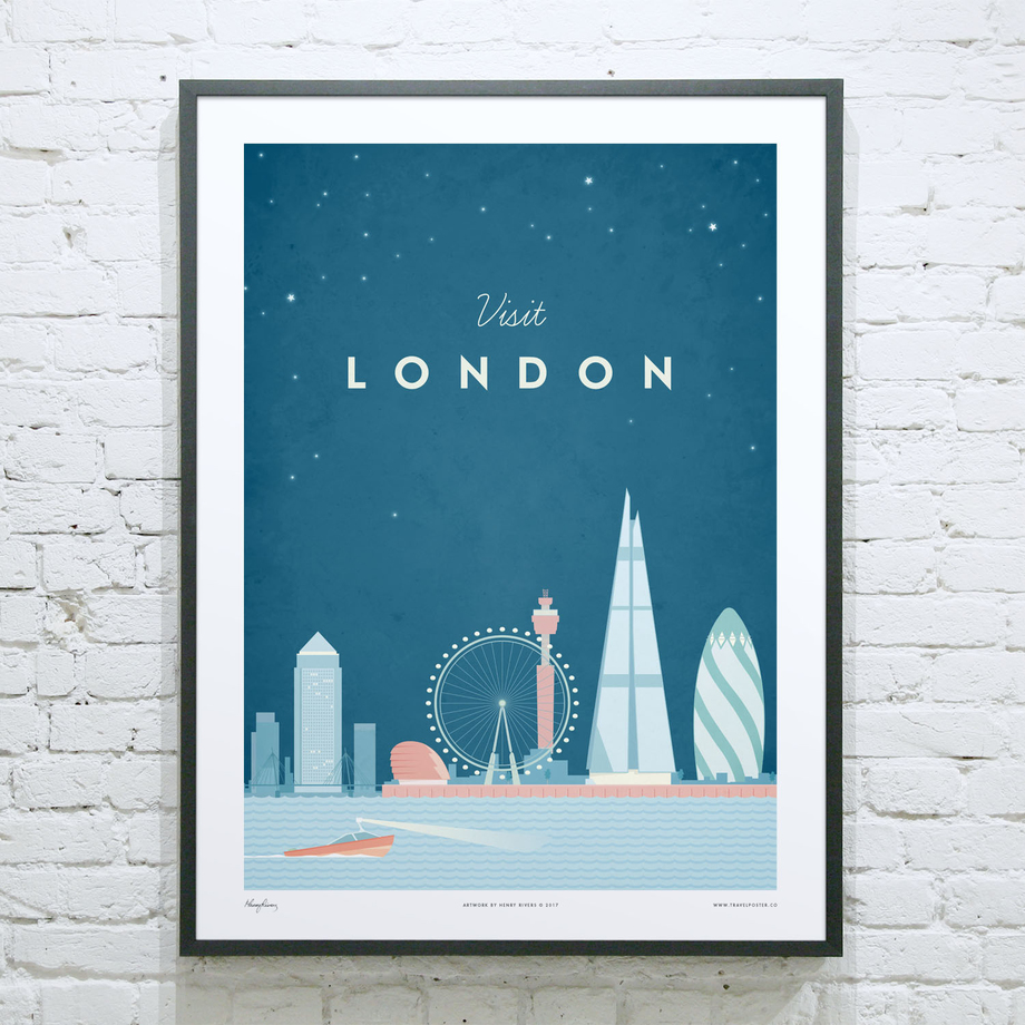 Henry Rivers - Minimal Travel Posters - Touch of Modern