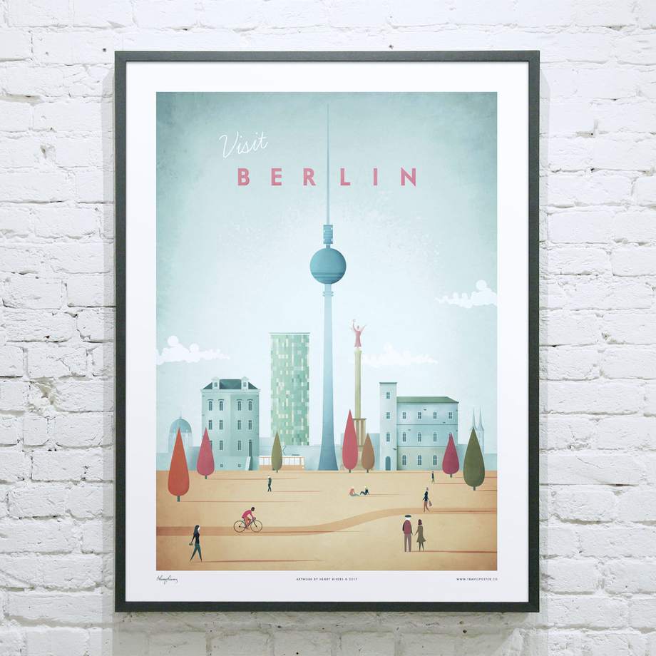 Henry Rivers - Minimal Travel Posters - Touch of Modern