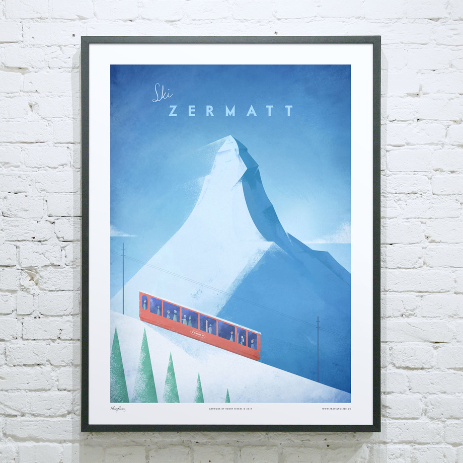Henry Rivers - Minimal Travel Posters - Touch of Modern