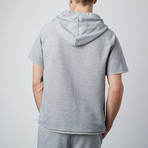 Zander Hood Short-Sleeve // Grey (XS)