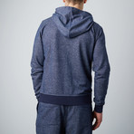 Zander Full-Zip Hoodie // Navy (S)