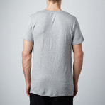 Auxillary Short-Sleeve Tee // Light Heather Grey (XS)