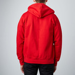 Zip Hoody // Red (S)