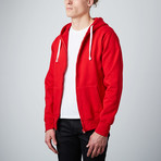 Zip Hoody // Red (S)