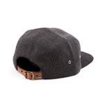 Sherlock Hat // Black + Charcoal