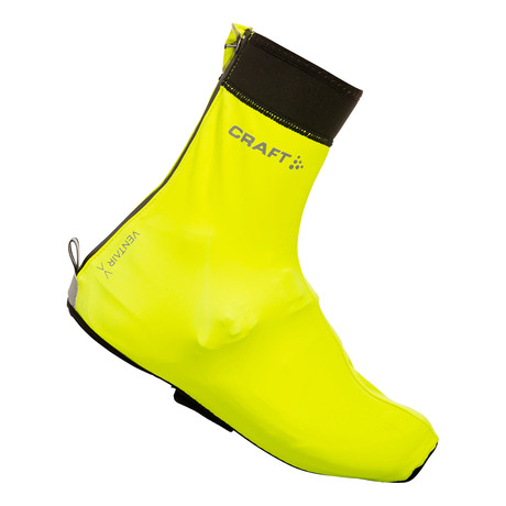 Rain Bootie Shoe Cover // Yellow + Black (XS)