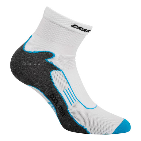 Cool Bike Sock // White (XS)