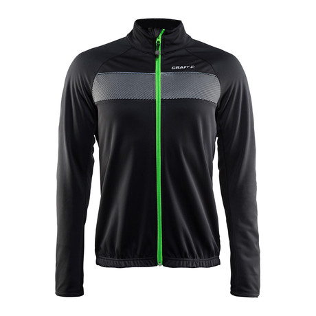 Siberian Jacket // Black + Green + Grey (XS)