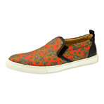 Richy Paisley Slip-On Sneaker // Red (Euro: 41)