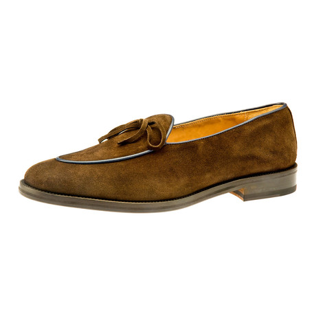 Ferruccio Suede Loafer // Dark Brown (Euro: 40)