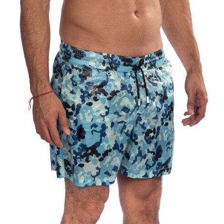 Le Club // Cammo // Blue (S)