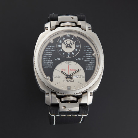 Anonimo Dual Time Automatic // AN-2009-BLACK // Store Display